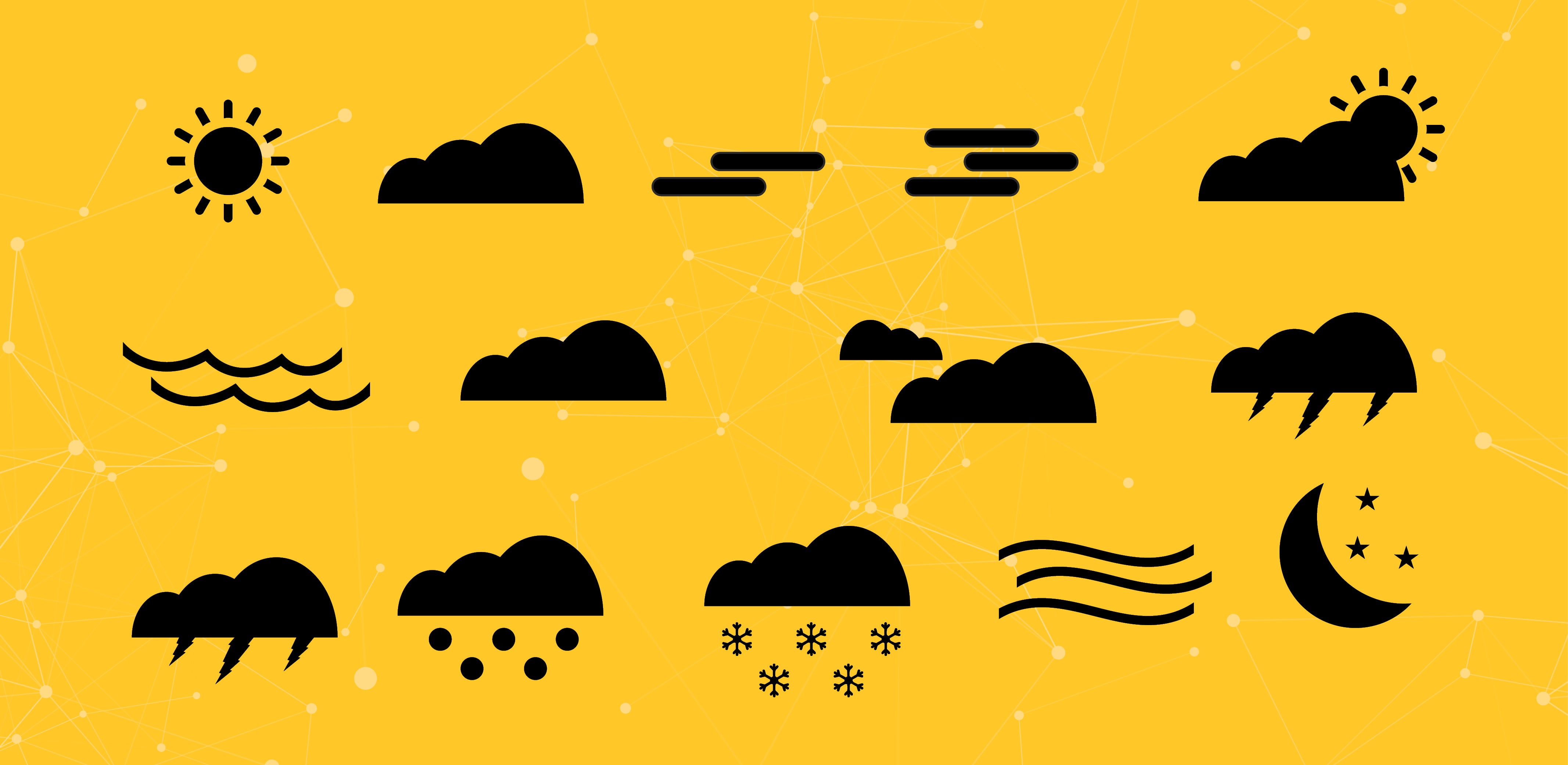 Weather icons