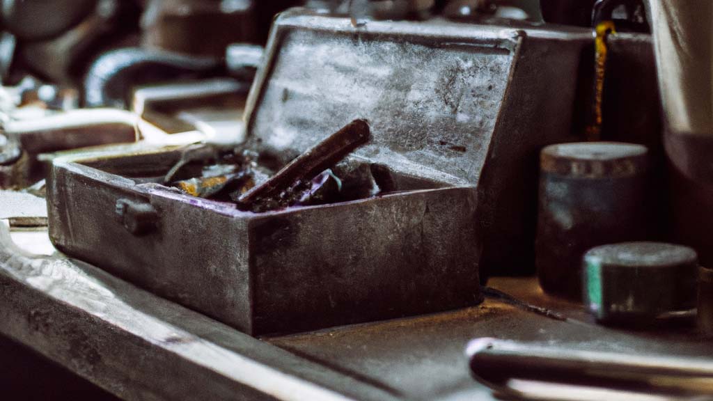 Vintage toolbox