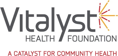 Logo for Vitalyst, Health Foundation.