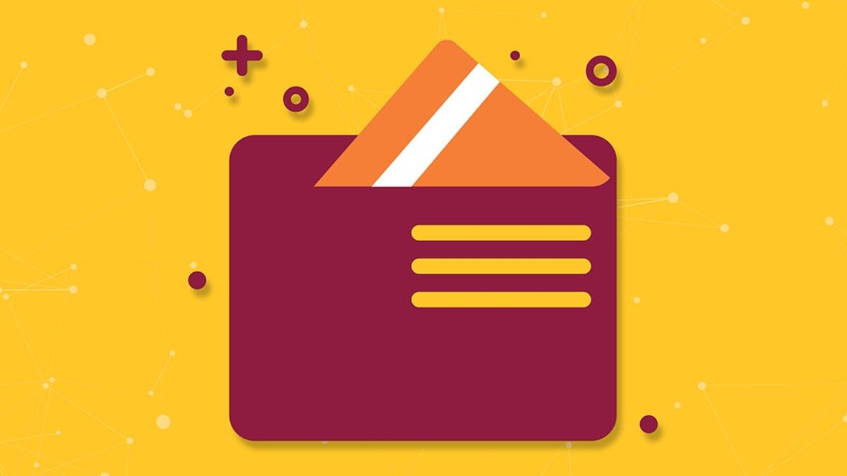 Illustration of a credit card in a wallet
