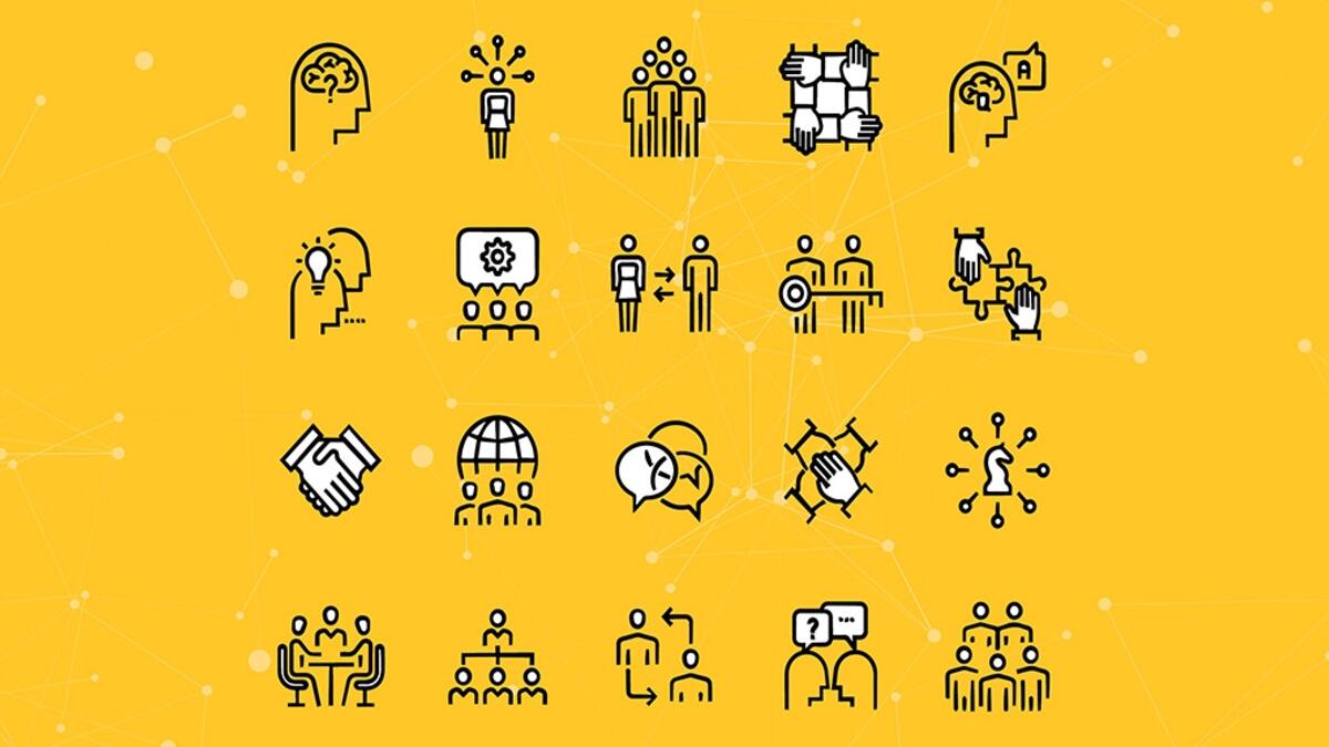 Illustration of volunteers